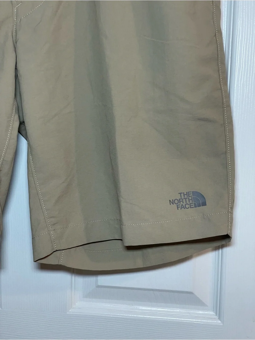 North Face Men's Khaki Outdoor Hybrid Shorts Size 38